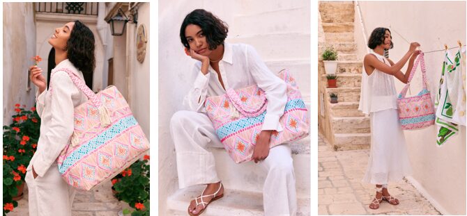 Carpisa Summer 2025: borse moda estate tra colore e leggerezza - Le Shopping News Il Magazine per gli Appassionati di Moda e Tendenze