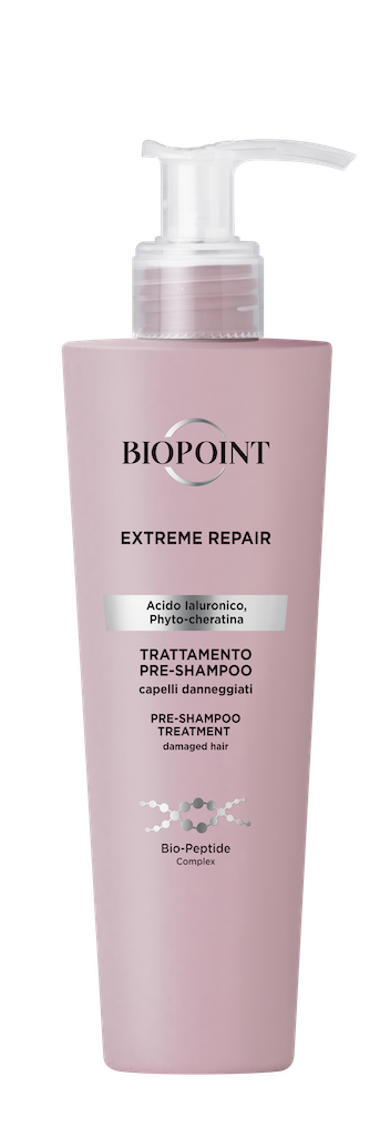 BIOPOINT_EXTREME-REPAIR_TRATTAMENTO-PRE-SHAMPOO Capelli in crisi? Serve un programma rigenerante