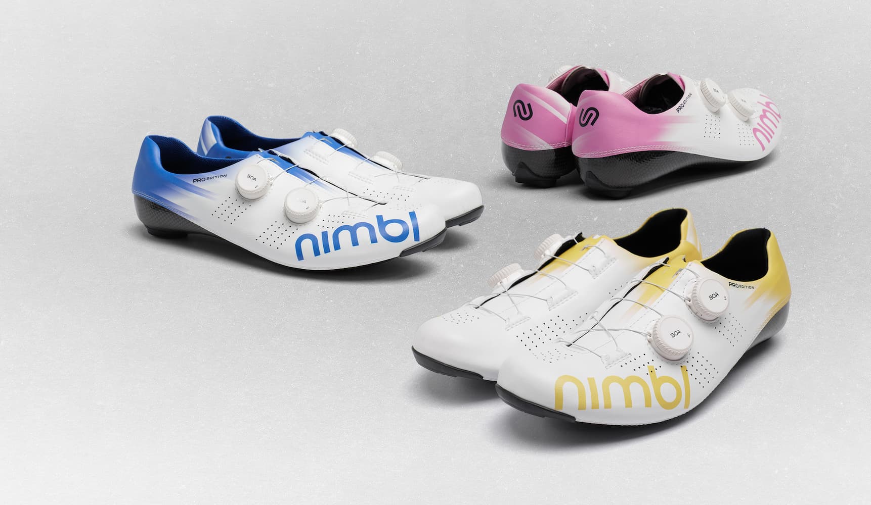 Scopri le scarpe da ciclismo Summer Victory di Nimbl: edizione limitata, performance top e design esclusivo. Ordina prima che finiscano!