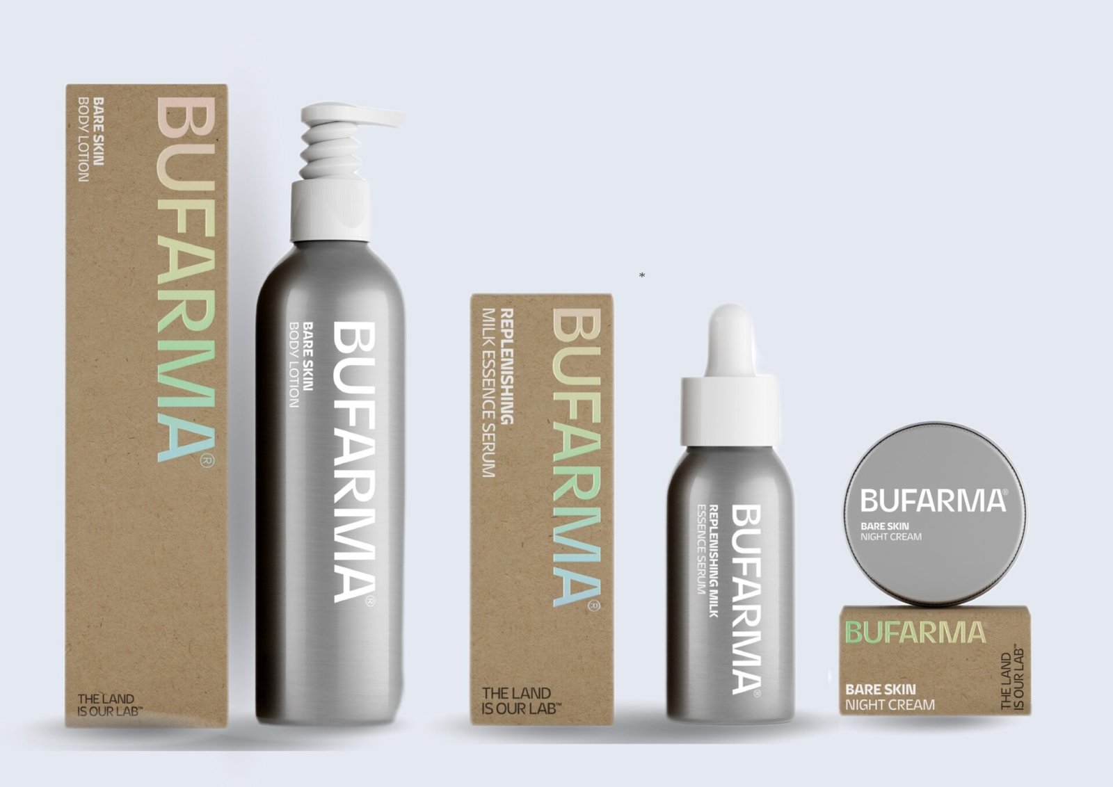 BUFARMA-TRE-PRODOTTI Bufarma celebra un anno in Italia alla Milano Beauty Week