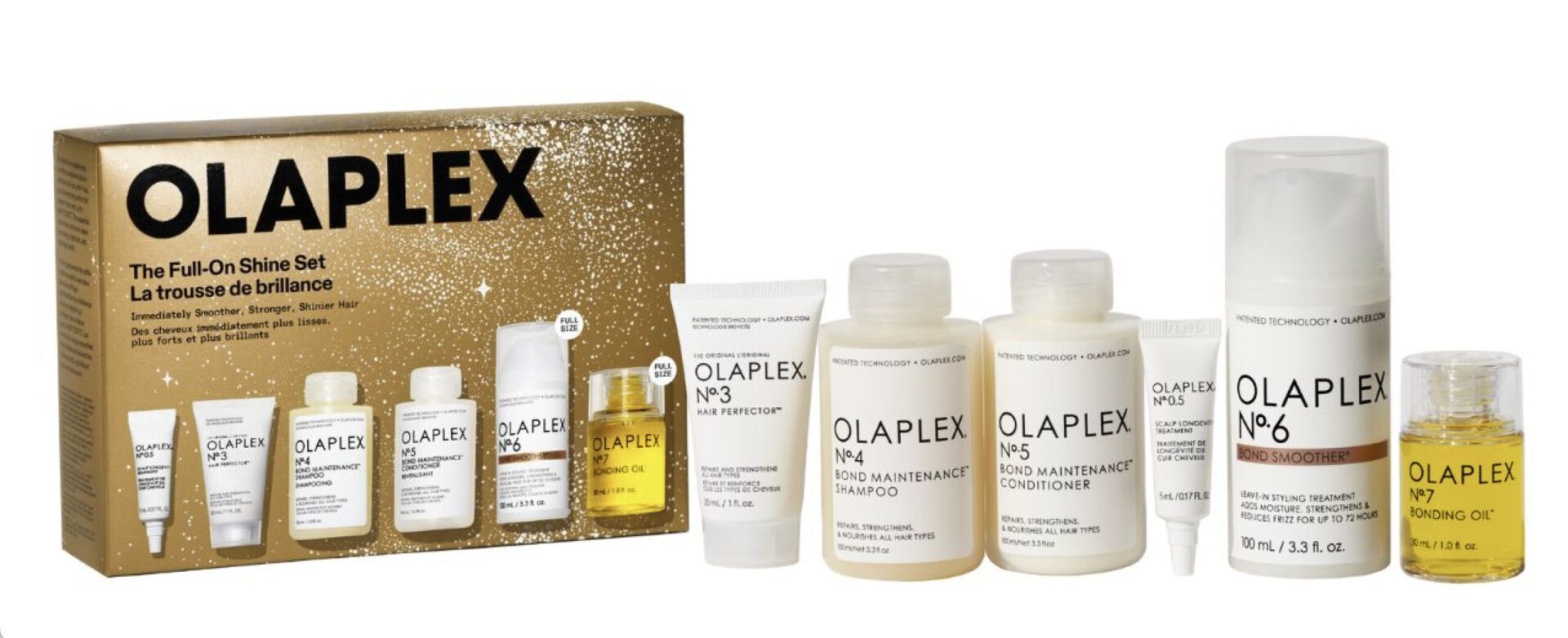 LeShoppingNews-Olaplex-–-Full-On-Shine-Holiday-Set Cofanetti profumati: le migliori idee regalo beauty per sorprendere con stile