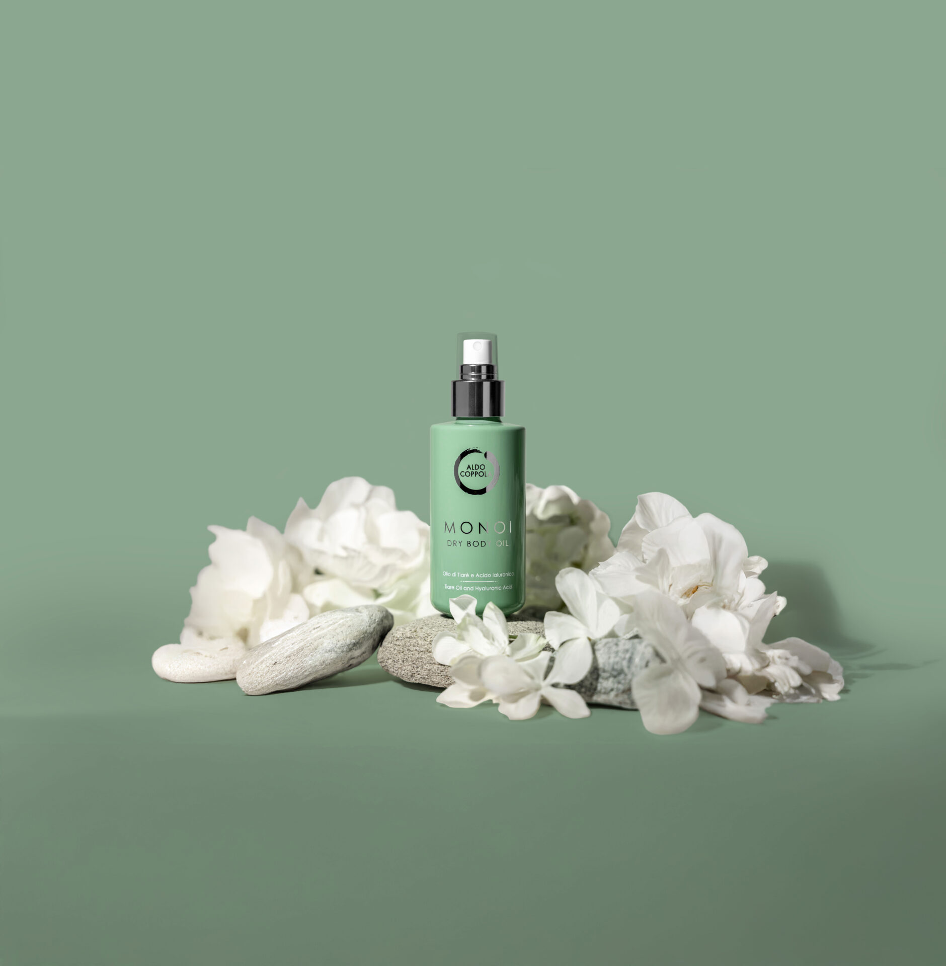 DRY_BODY_OIL Nuovo prodotto Aldo Coppola Monoi: DRY BODY OIL olio secco idratante al Tiaré