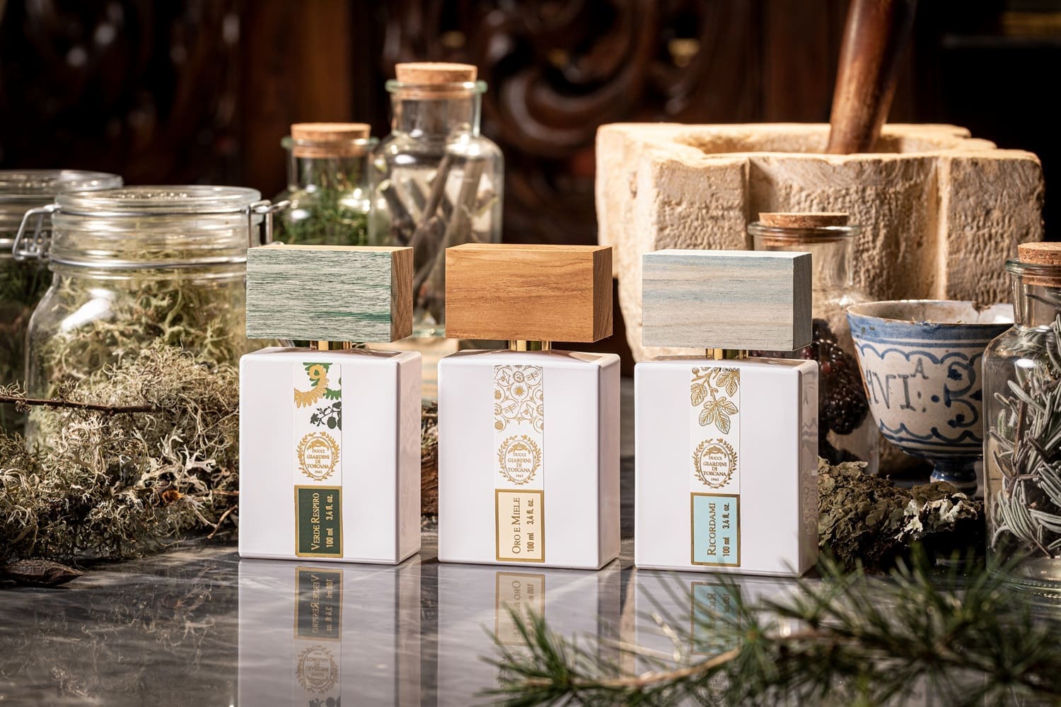 Giardini-di-Toscana_Trilogia-dei-Profumi Giardini di Toscana presenta la nuova trilogia olfattiva firmata da Silvia Martinelli