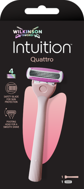 Intuition_Quattro_pack-280x629 Wilkinson Sword rinnova la gamma di rasoi Quattro uomo e donna