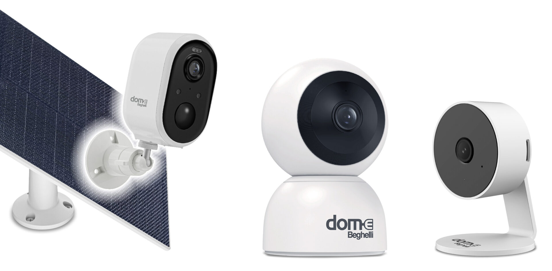 Beghelli_TelecamereDom-e_gamma Sicurezza domestica smart Beghelli: nuovi sistemi Dom-e per allarme e videosorveglianza
