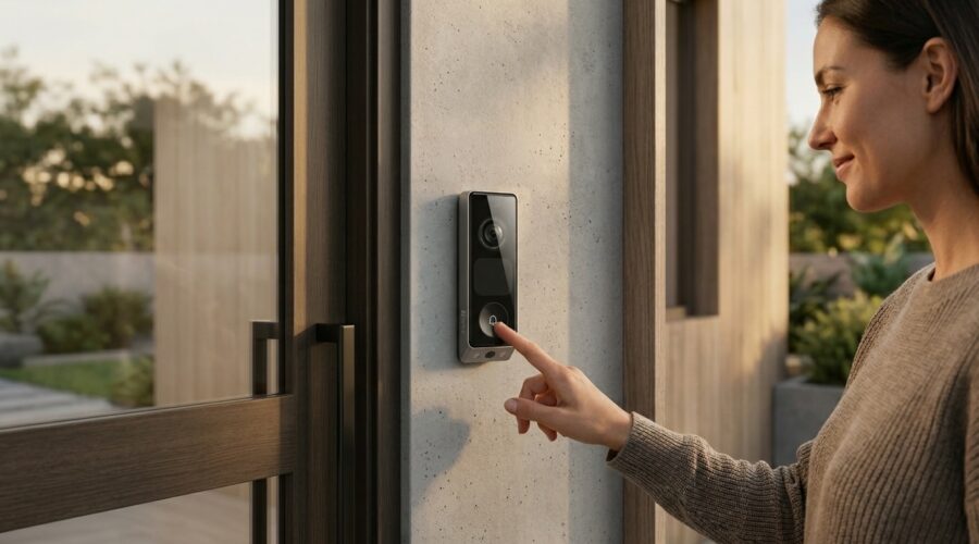 Videocampanello smart EZVIZ EP8 Ultra: sicurezza casa con doppia telecamera AI