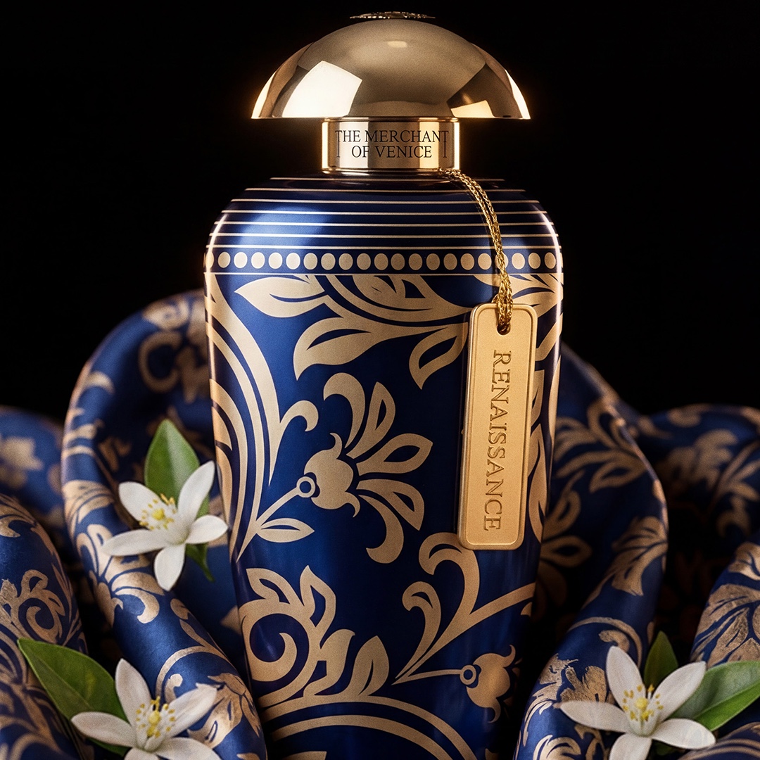 Profumi-di-lusso-2026-The-Merchant-of-Venice-lancia-Renaissance-e-Rococo-26-le-nuove-Eau-de-Parfum-Concentree-firmate-Calice-Becker-e-Dalia-Izen Profumi di lusso 2026: The Merchant of Venice presenta Renaissance e Rococò 26, le nuove Eau de Parfum Concentrée firmate da Calice Becker e Dalia Izen per la collezione Murano Exclusive