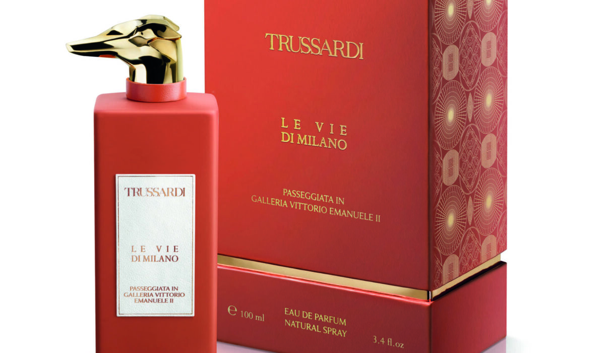 TRUSSARDI Le Vie di Milano profumo gourmand: la fragranza ispirata alla Galleria Vittorio Emanuele II
