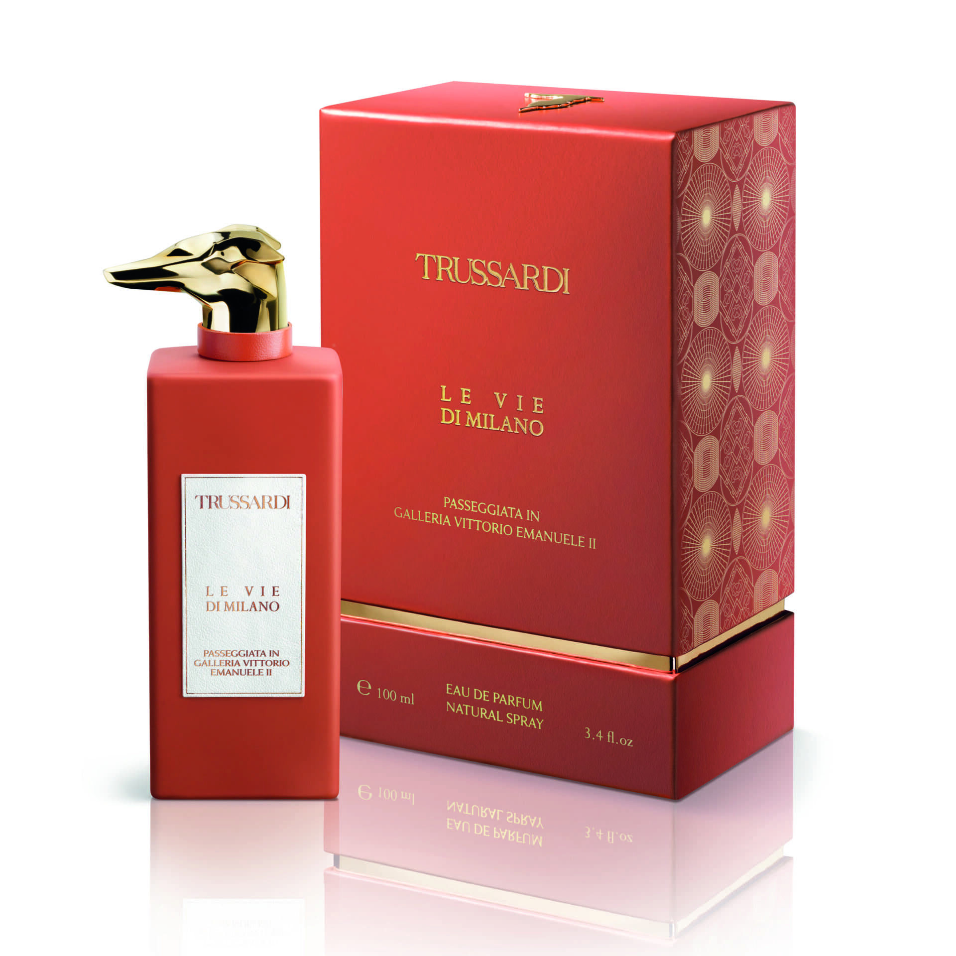 TRUSSARDI Le Vie di Milano profumo gourmand: la fragranza ispirata alla Galleria Vittorio Emanuele II