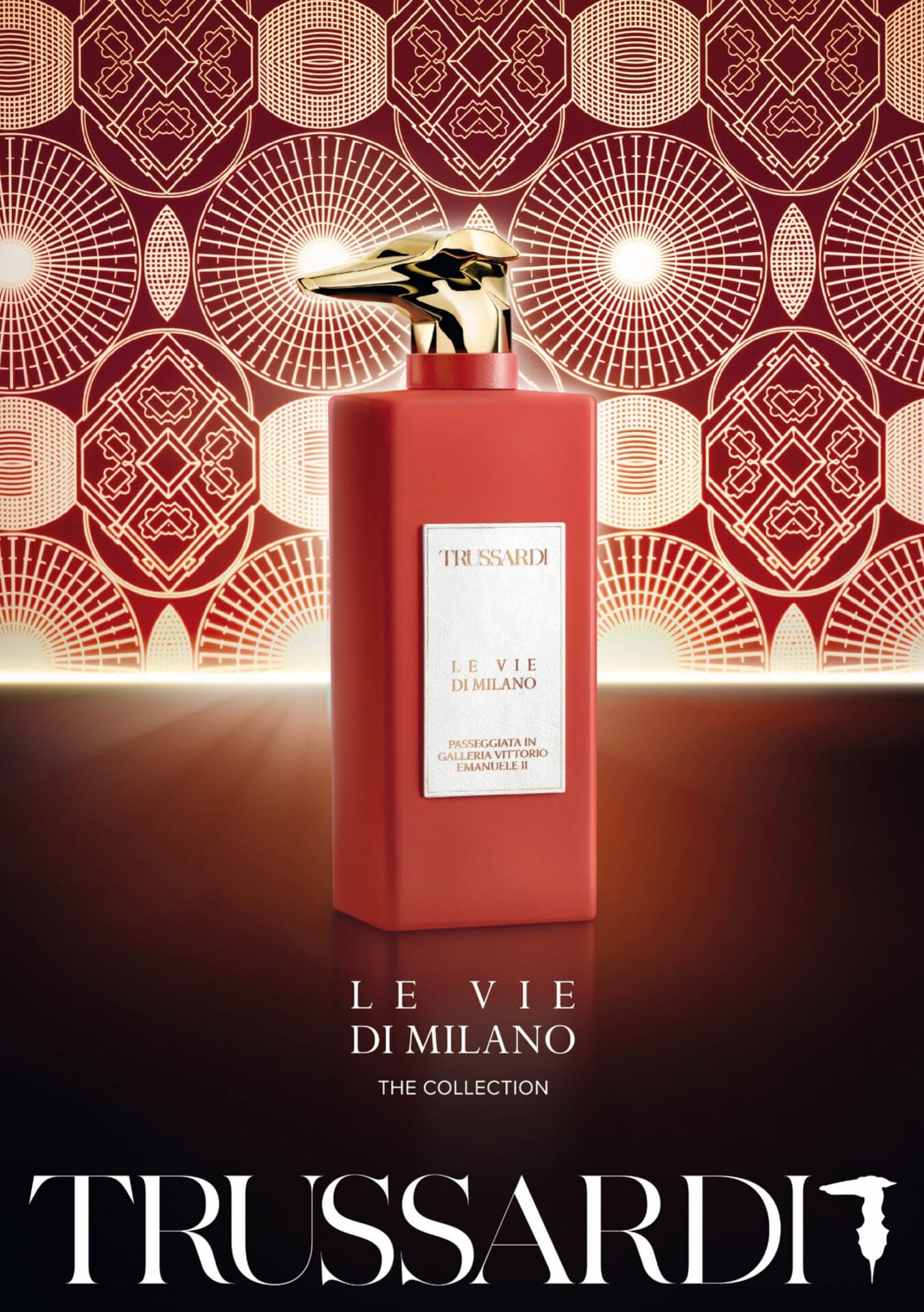 TRUSSARDI-Le-Vie-di-Milano-profumo-gourmand-la-fragranza-ispirata-alla-Galleria-Vittorio-Emanuele-II TRUSSARDI Le Vie di Milano profumo gourmand: la fragranza ispirata alla Galleria Vittorio Emanuele II