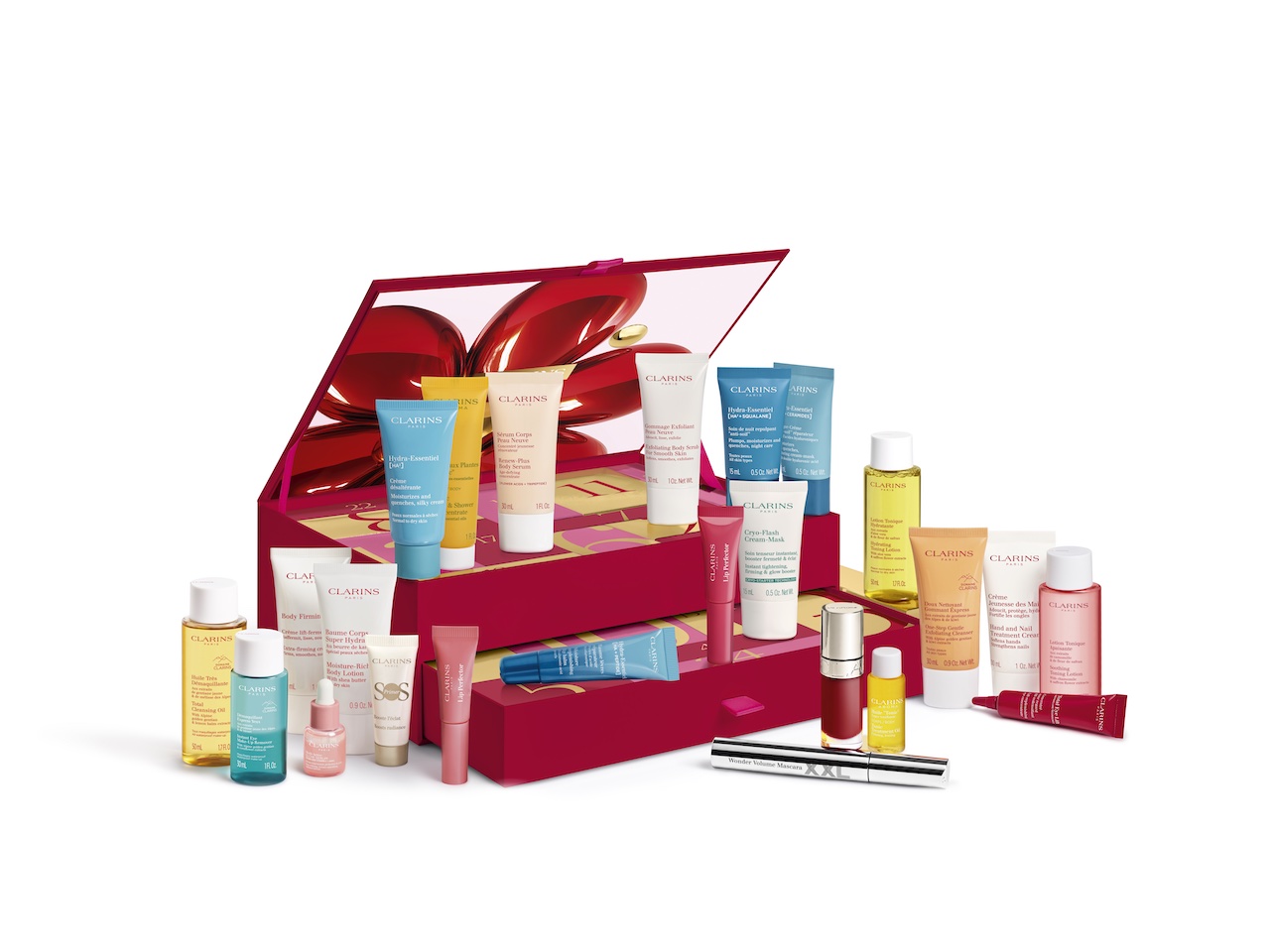 2026_CALENDARIO-AVVENTO-CLARINS La magia dell’attesa: sorprese di bellezza per un Natale luminoso